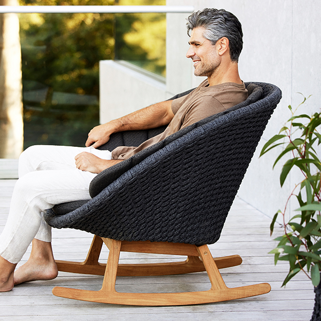 Cane line Peacock Rocking Chair